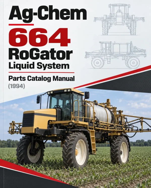 Ag-Chem 664 RoGator Liquid System Parts Catalog Manual (1994) Ag-Chem 664 RoGator Liquid System Parts Catalog Manual (1994)
