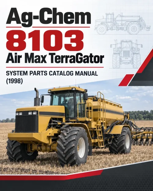 Ag-Chem 8103 Air Max TerraGator System Parts Catalog Manual (1998) Ag-Chem 8103 Air Max TerraGator System Parts Catalog Manual (1998)