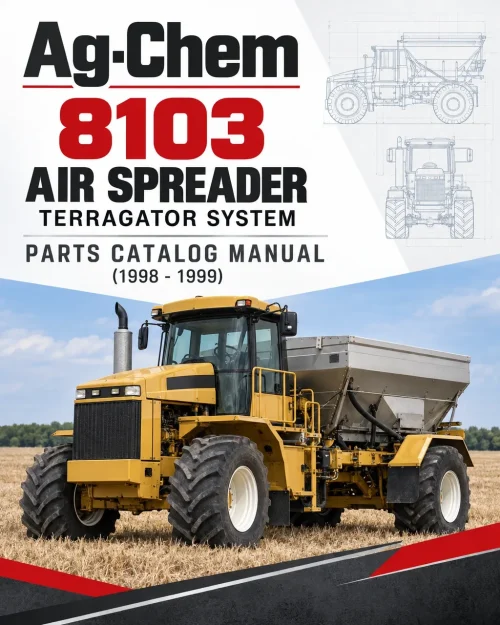 Ag-Chem 8103 Air Spreader TerraGator System Parts Catalog Manual (1998 - 1999) Ag-Chem 8103 Air Spreader TerraGator System Parts Catalog Manual (1998 - 1999)