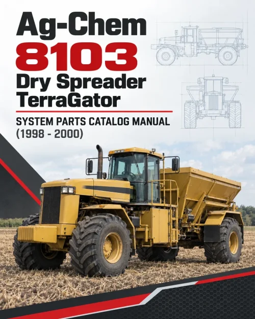 Ag-Chem 8103 Dry Spreader TerraGator System Parts Catalog Manual (1998 - 2000) Ag-Chem 8103 Dry Spreader TerraGator System Parts Catalog Manual (1998 - 2000)