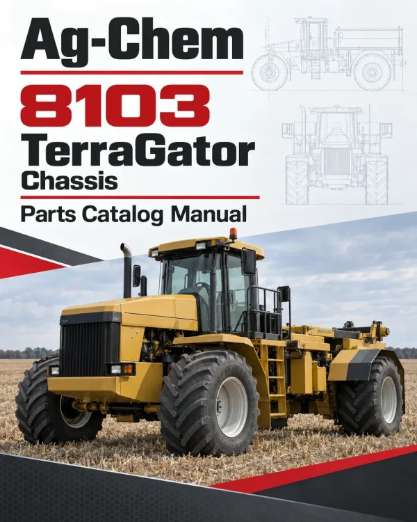 Ag-Chem 8103 TerraGator Chassis Parts Catalog Manual Ag-Chem 8103 TerraGator Chassis Parts Catalog Manual