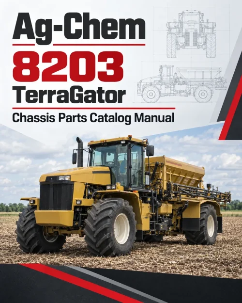 Ag-Chem 8203 TerraGator Chassis Parts Catalog Manual Ag-Chem 8203 TerraGator Chassis Parts Catalog Manual