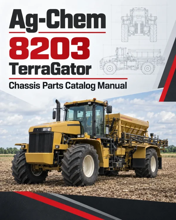 Ag-Chem 8203 TerraGator Chassis Parts Catalog Manual Ag-Chem 8203 TerraGator Chassis Parts Catalog Manual