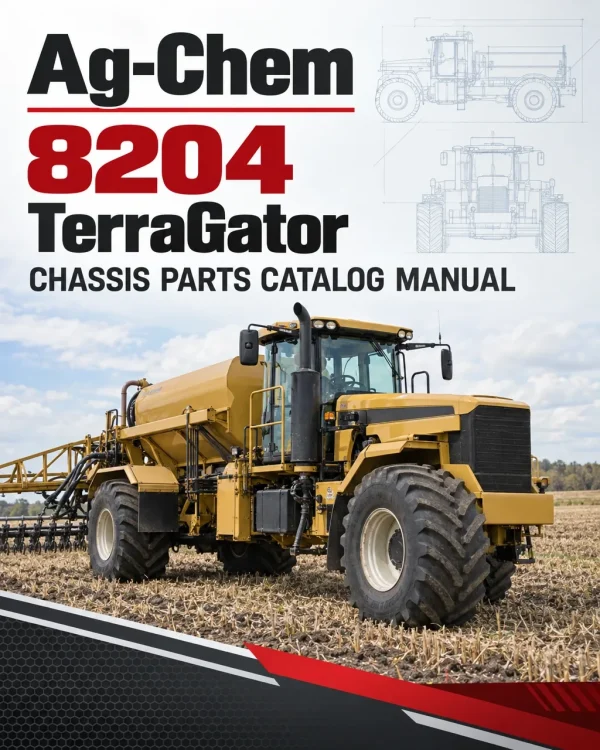 Ag-Chem 8204 TerraGator Chassis Parts Catalog Manual Ag-Chem 8204 TerraGator Chassis Parts Catalog Manual
