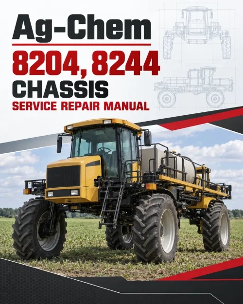 Ag-Chem 8204, 8244 Chassis Service Repair Manual Ag-Chem 8204, 8244 Chassis Service Repair Manual
