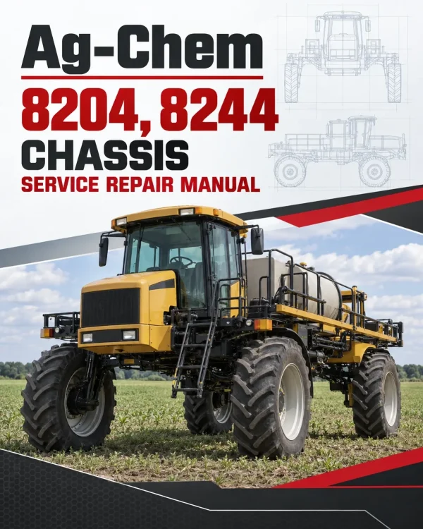 Ag-Chem 8204, 8244 Chassis Service Repair Manual Ag-Chem 8204, 8244 Chassis Service Repair Manual