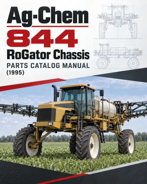 Ag-Chem 844 RoGator Chassis Parts Catalog Manual (1995) Ag-Chem 844 RoGator Chassis Parts Catalog Manual (1995)