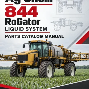 Ag-Chem 844 RoGator Liquid System Parts Catalog Manual Ag-Chem 844 RoGator Liquid System Parts Catalog Manual