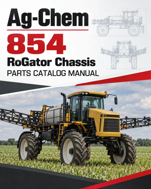 Ag-Chem 854 RoGator Chassis Parts Catalog Manual Ag-Chem 854 RoGator Chassis Parts Catalog Manual