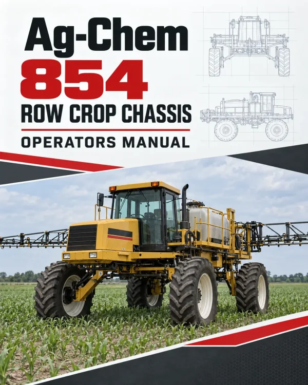 Ag-Chem 854 Row Crop Chassis Operators Manual Ag-Chem 854 Row Crop Chassis Operators Manual