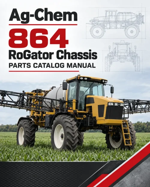 Ag-Chem 864 RoGator Chassis Parts Catalog Manual Ag-Chem 864 RoGator Chassis Parts Catalog Manual