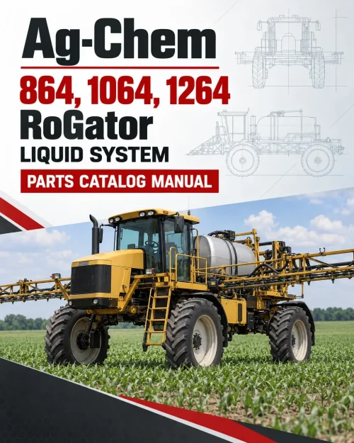 Ag-Chem 864, 1064, 1264 RoGator Liquid System Parts Catalog Manual Ag-Chem 864, 1064, 1264 RoGator Liquid System Parts Catalog Manual