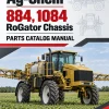Ag-Chem 884, 1084 RoGator Chassis Parts Catalog Manual (2009) (SN ..UXX1001 - ..UXX9999) Ag-Chem 884, 1084 RoGator Chassis Parts Catalog Manual (2009) (SN ..UXX1001 - ..UXX9999)