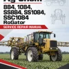 Ag-Chem 884, 1084, SS884, SS1084, SSC1084 RoGator Service Repair Manual