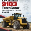Ag-Chem 9103 TerraGator Chassis Parts Catalog Manual