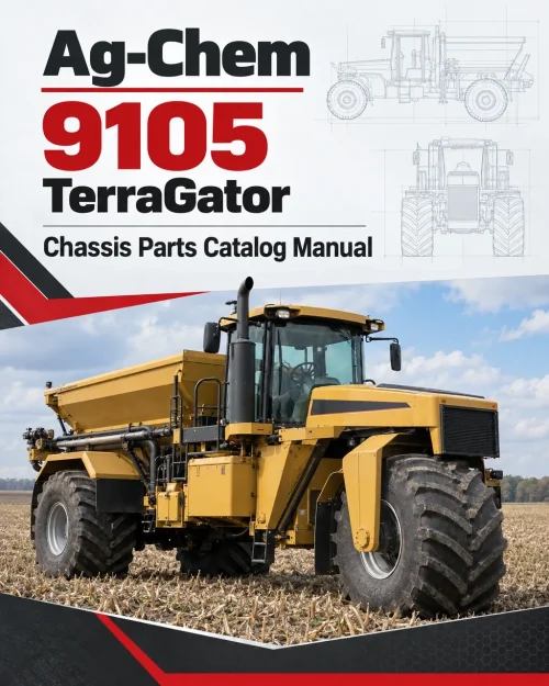 Ag-Chem 9105 TerraGator Chassis Parts Catalog Manual Ag-Chem 9105 TerraGator Chassis Parts Catalog Manual