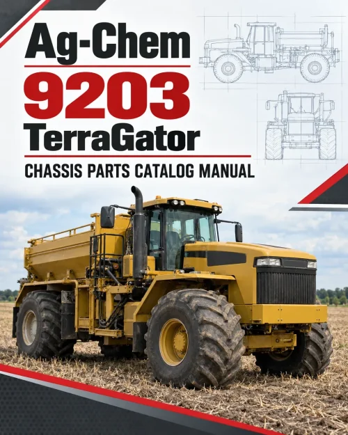 Ag-Chem 9203 TerraGator Chassis Parts Catalog Manual Ag-Chem 9203 TerraGator Chassis Parts Catalog Manual