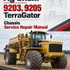 Ag-Chem 9203, 9205 TerraGator Chassis Service Repair Manual Ag-Chem 9203, 9205 TerraGator Chassis Service Repair Manual