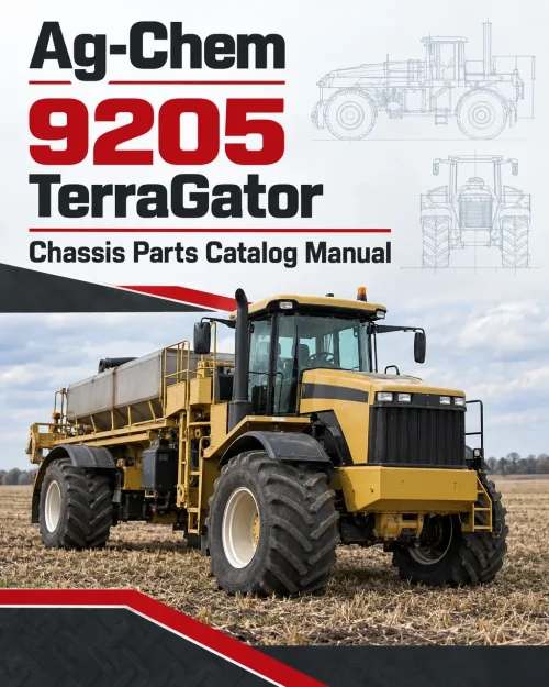 Ag-Chem 9205 TerraGator Chassis Parts Catalog Manual Ag-Chem 9205 TerraGator Chassis Parts Catalog Manual