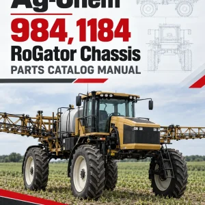 Ag-Chem 984, 1184 RoGator Chassis Parts Catalog Manual (2010) (SN ..VXX1001 - ..VXX9999) Ag-Chem 984, 1184 RoGator Chassis Parts Catalog Manual (2010) (SN ..VXX1001 - ..VXX9999)