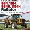 Ag-Chem 984, 1184, 984H, 1184H RoGator Service Repair Manual Ag-Chem 984, 1184, 984H, 1184H RoGator Service Repair Manual