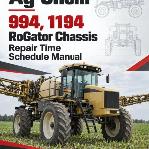 Ag-Chem 994, 1194 RoGator Chassis Repair Time Schedule Manual Ag-Chem 994, 1194 RoGator Chassis Repair Time Schedule Manual