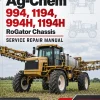 Ag-Chem 994, 1194, 994H, 1194H RoGator Chassis Service Repair Manual Ag-Chem 994, 1194, 994H, 1194H RoGator Chassis Service Repair Manual