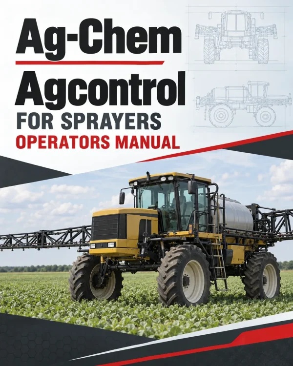 Ag-Chem Agcontrol for Sprayers Operators Manual Ag-Chem Agcontrol for Sprayers Operators Manual
