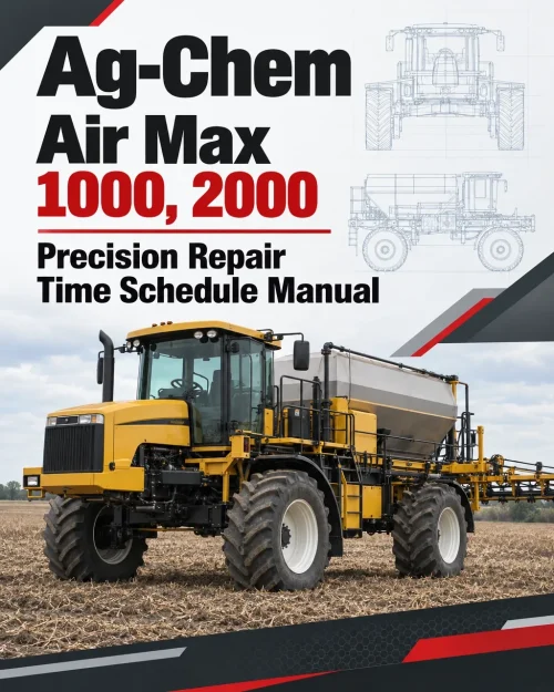 Ag-Chem Air Max 1000, 2000 Precision Repair Time Schedule Manual
