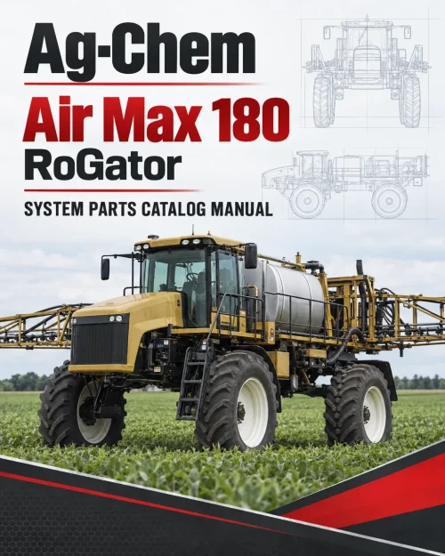 Ag-Chem Air Max 180 RoGator System Parts Catalog Manual
