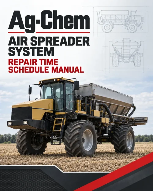 Ag-Chem Air Spreader System Repair Time Schedule Manual