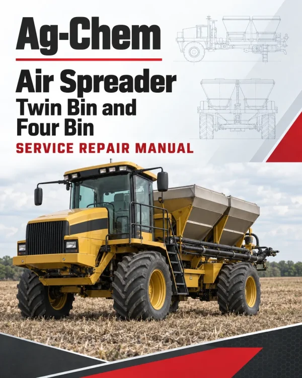 Ag-Chem Air Spreader, Twin Bin and Four Bin Service Repair Manual Ag-Chem Air Spreader, Twin Bin and Four Bin Service Repair Manual