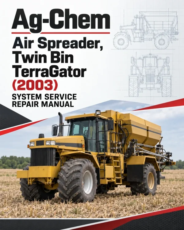 Ag-Chem Air Spreader, Twin Bin TerraGator System Service Repair Manual (2003) Ag-Chem Air Spreader, Twin Bin TerraGator System Service Repair Manual (2003)
