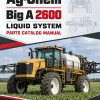 Ag-Chem Big A 2600 Liquid System Parts Catalog Manual Ag-Chem Big A 2600 Liquid System Parts Catalog Manual