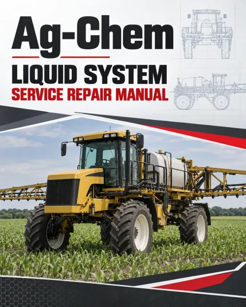 Ag-Chem Liquid System Service Repair Manual