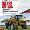 Ag-Chem RG 900, RG1100, RG1300 Chassis Operators Manual (English) (CXXX1001 and later)