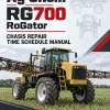 Ag-Chem RG700 RoGator Chasis Repair Time Schedule Manual Ag-Chem RG700 RoGator Chasis Repair Time Schedule Manual