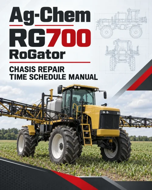 Ag-Chem RG700 RoGator Chasis Repair Time Schedule Manual Ag-Chem RG700 RoGator Chasis Repair Time Schedule Manual