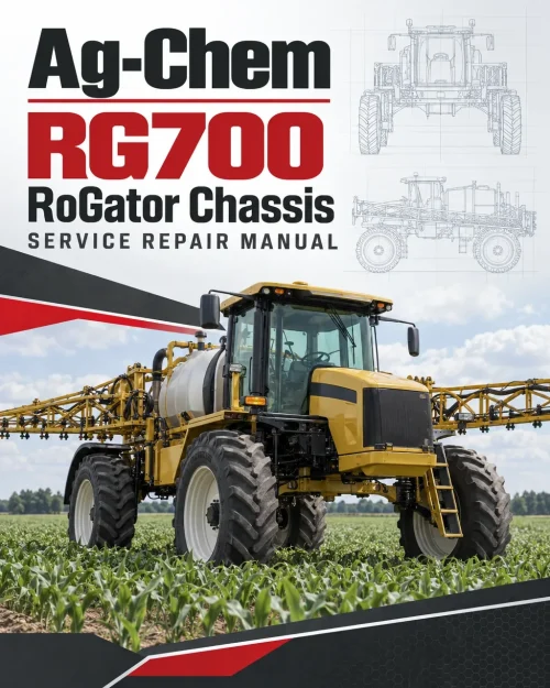 Ag-Chem RG700 RoGator Chassis Service Repair Manual Ag-Chem RG700 RoGator Chassis Service Repair Manual