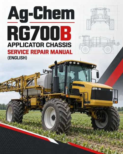 Ag-Chem RG700B Applicator Chassis Service Repair Manual (English) Ag-Chem RG700B Applicator Chassis Service Repair Manual (English)