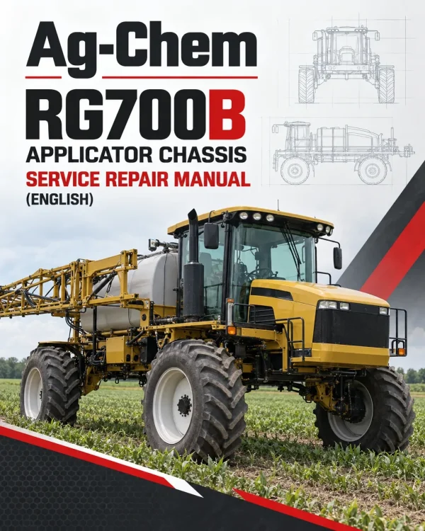 Ag-Chem RG700B Applicator Chassis Service Repair Manual (English) Ag-Chem RG700B Applicator Chassis Service Repair Manual (English)