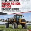 Ag-Chem RG900, RG1100, RG1300 Row Crop Chassis Repair Time Schedule Manual