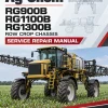 Ag-Chem RG900B, RG1100B, RG1300B Row Crop Chassis Service Repair Manual