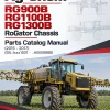 Ag-Chem RG900B, RG1100B, RG1300B RoGator Chassis Parts Catalog Manual (2015 - 2017) (SN..fxxx1001 - ..HXXX9999)