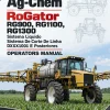 Ag-Chem RoGator RG900, RG1100, RG1300 Sistema Liquido Sistema De Corte De Linha DXXX1001 E Posteriores Operators Manual (Portuguese)