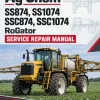 Ag-Chem SS874, SS1074, SSC874, SSC1074 RoGator Service Repair Manual