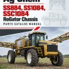 Ag-Chem SS884, SS1084, SSC1084 RoGator Chassis Parts Catalog Manual (2009) (SN ..UXX1001 - ..UXX9999)
