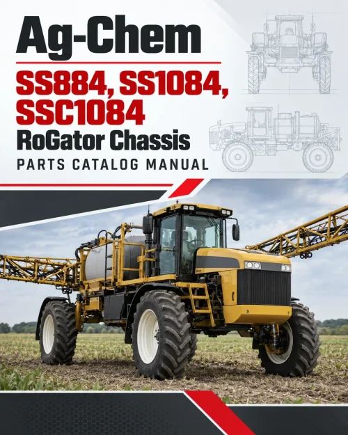 Ag-Chem SS884, SS1084, SSC1084 RoGator Chassis Parts Catalog Manual (2009) (SN ..UXX1001 - ..UXX9999) Ag-Chem SS884, SS1084, SSC1084 RoGator Chassis Parts Catalog Manual (2009) (SN ..UXX1001 - ..UXX9999)
