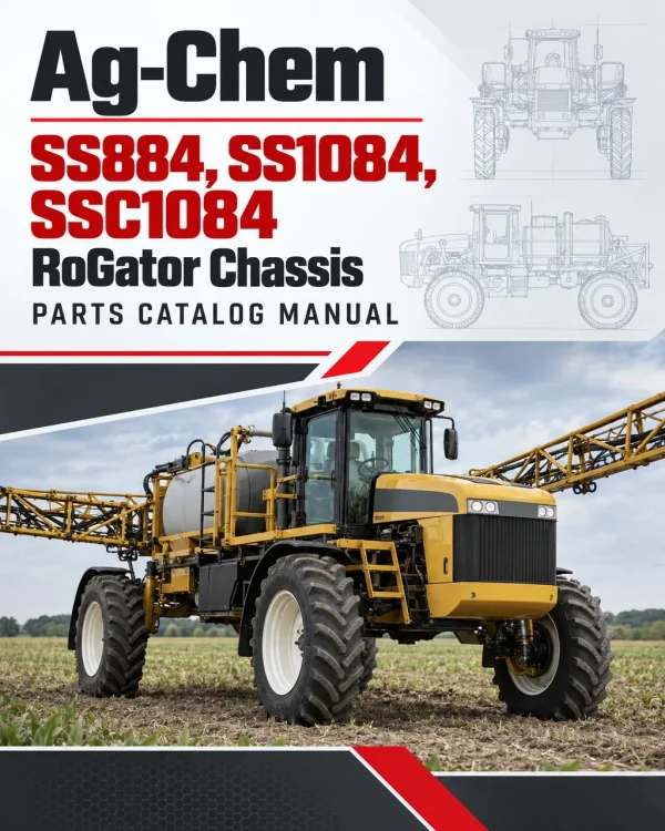 Ag-Chem SS884, SS1084, SSC1084 RoGator Chassis Parts Catalog Manual (2009) (SN ..UXX1001 - ..UXX9999)