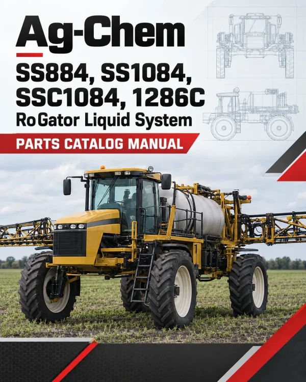 Ag-Chem SS884, SS1084, SSC1084, 1286C RoGator Liquid System Parts Catalog Manual (2009) (SN ..UXX1001 - ..UXX9999) Ag-Chem SS884, SS1084, SSC1084, 1286C RoGator Liquid System Parts Catalog Manual (2009) (SN ..UXX1001 - ..UXX9999)